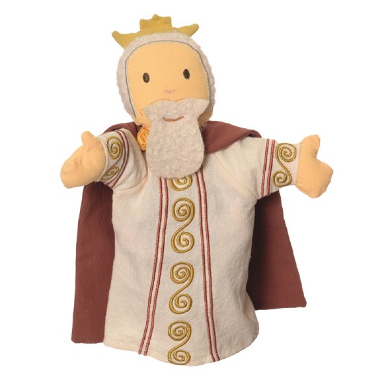 Puppe Handpuppe König Egmont Toys