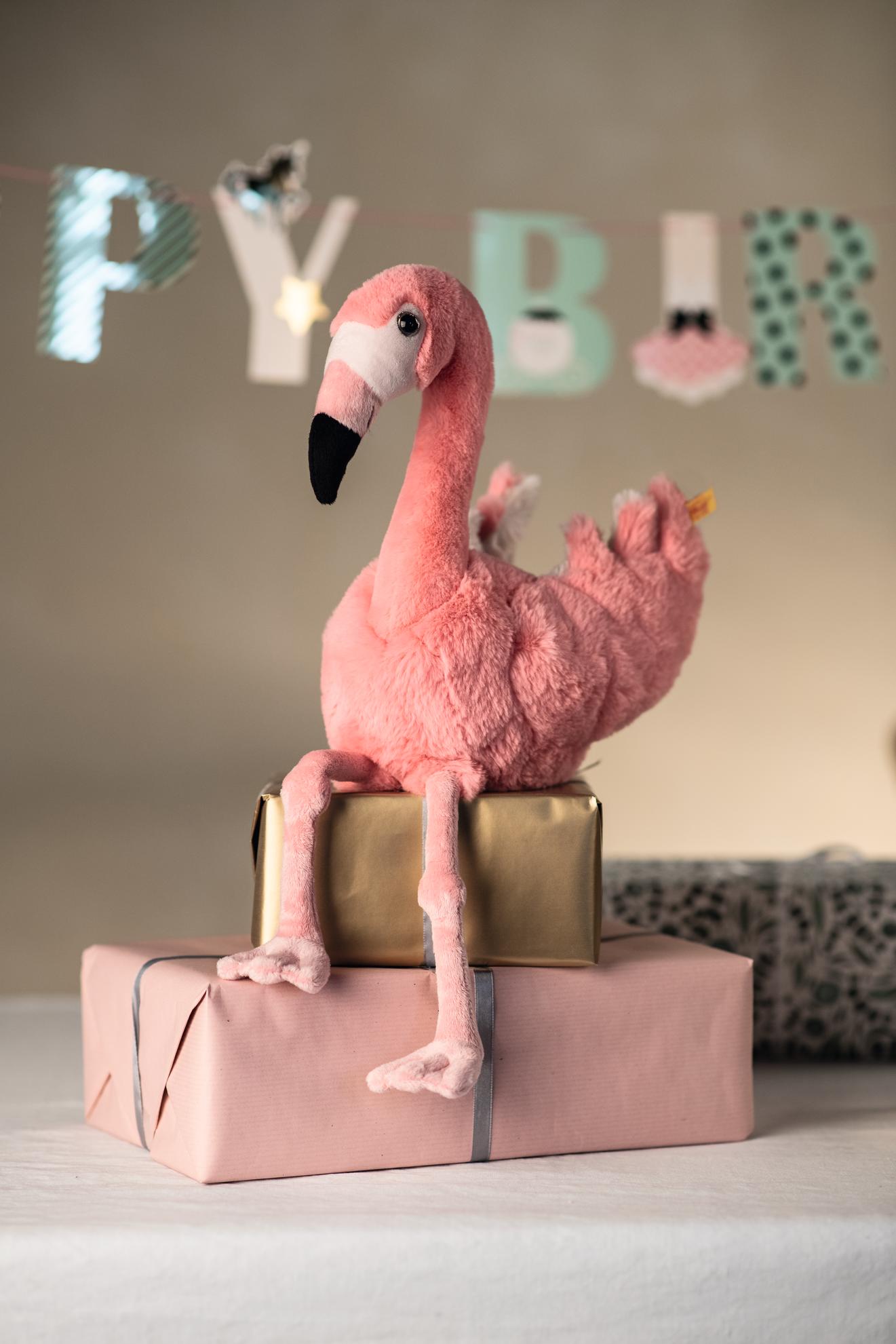 Kuscheltiere Flamingo pink 30 cm Steiff Jill