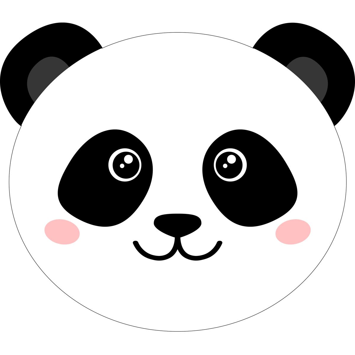 Tischkultur Platzset schwarz/weiß Stiefelmayer-Contento Panda
