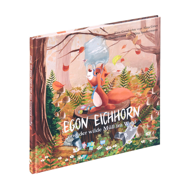 Bücher Kinderbuch Egon Eichhorn Müll im Wald