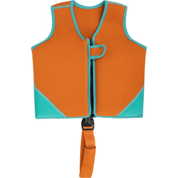 Badekleidung Schwimmweste grün/orange 4-6 Jahre/19-30kg Swim Essentiales uni