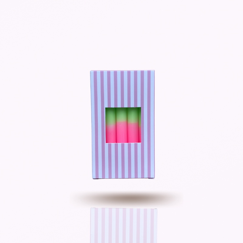 Geburtstag Kerzen grün/pink/Watermelone Candy Candle