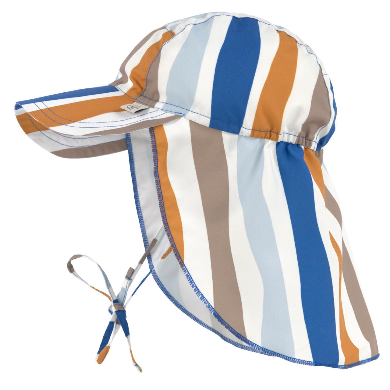 Mütze&Co Hut mit Nackenschutz/UV bunt 46/49 Lässig Streifen