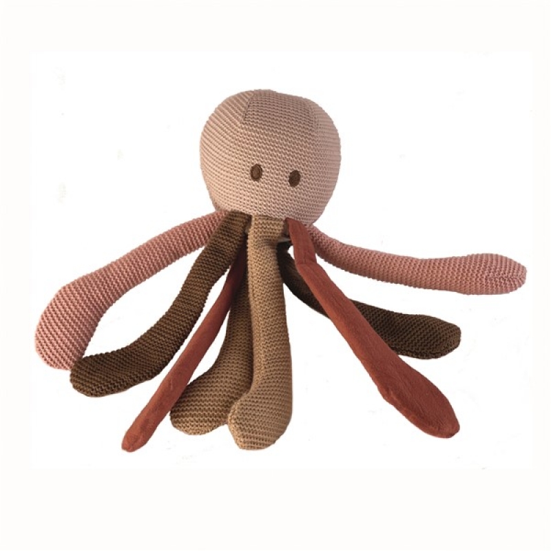 Kuscheltiere Oktopus beige/braun/rosa Egmont Toys