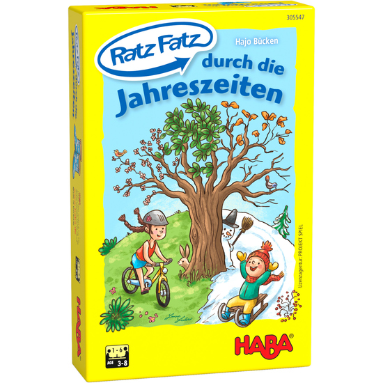 Spiele Haba Ratz Fatz durch die Jahreszeiten