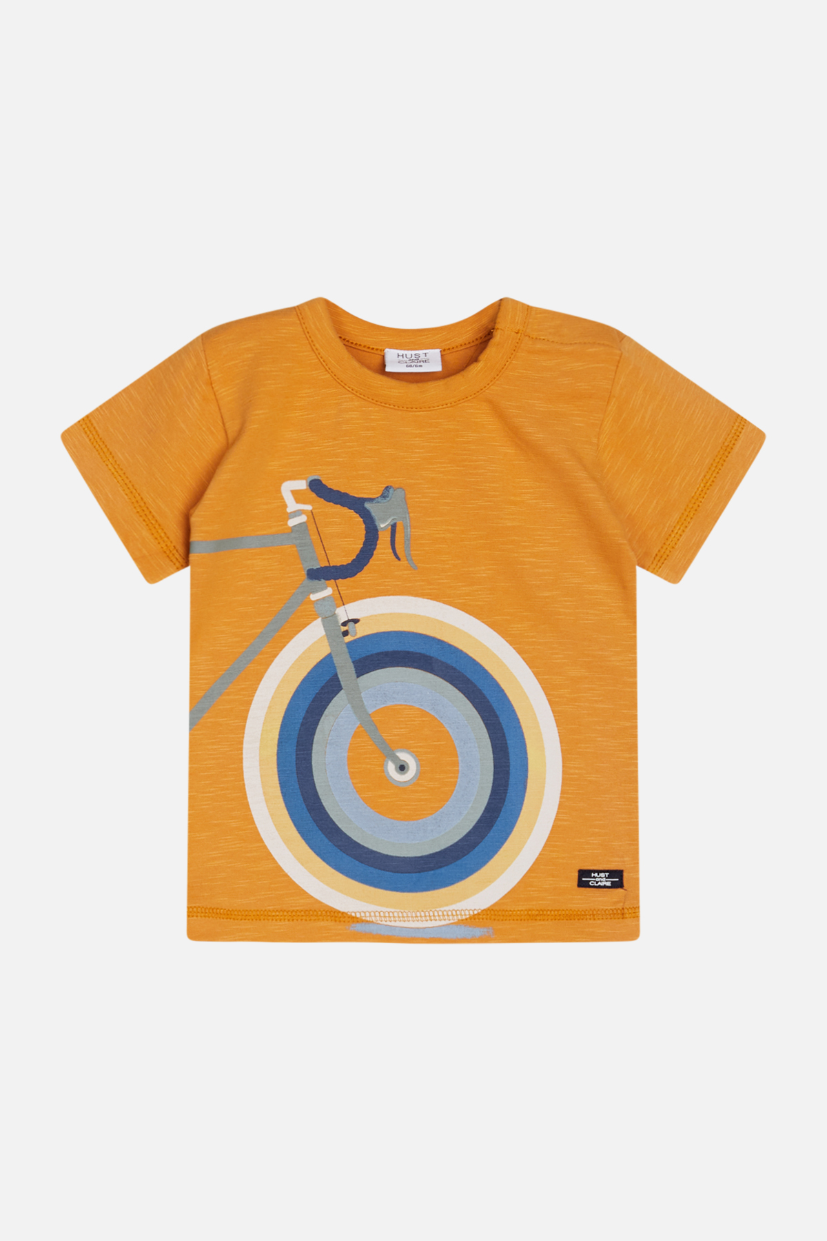 T-Shirt gelb Hust and Claire Fahrrad