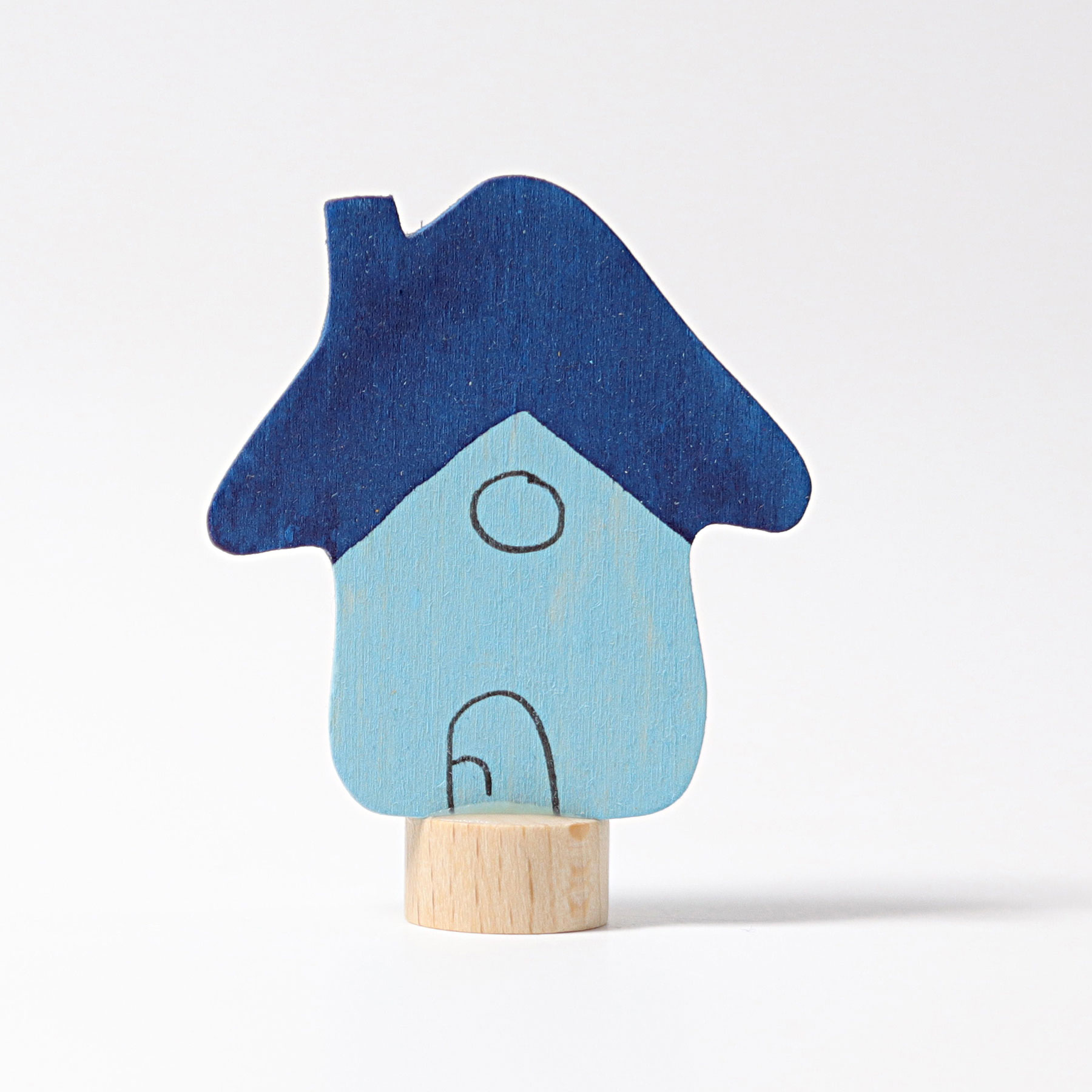 Geburtstag Steckfigur blau Grimm´s Holz Haus