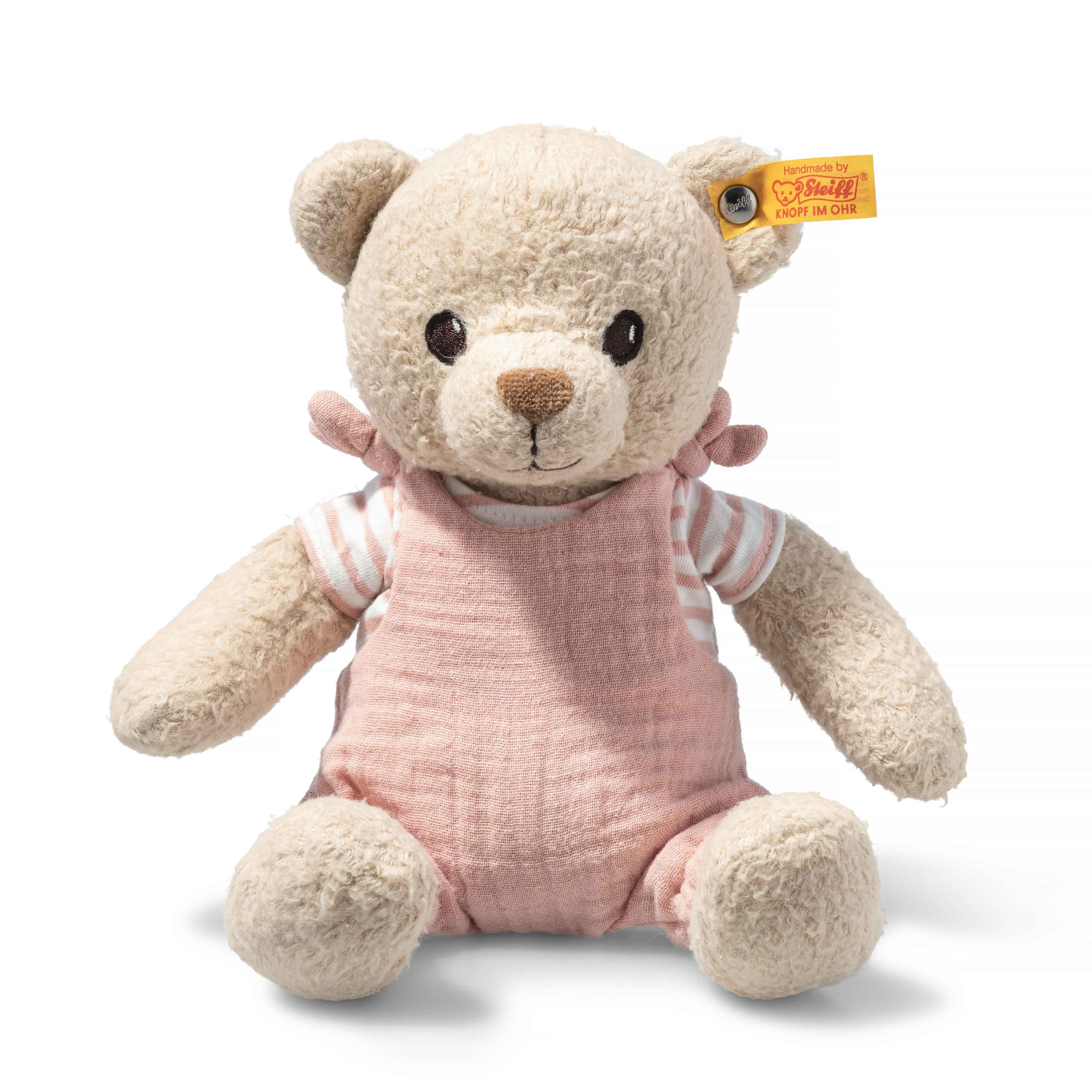 Kuscheltiere Teddy beige/rosa 26 cm Steiff Nele