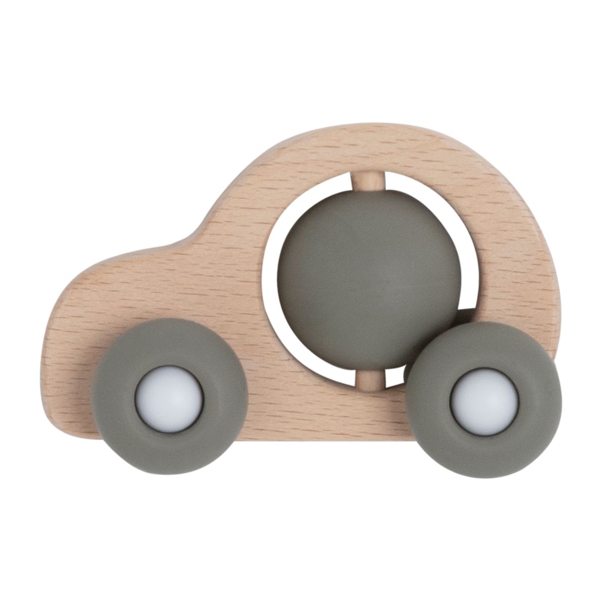 Babyspielwaren Auto Baby´s only Silikon/Holz